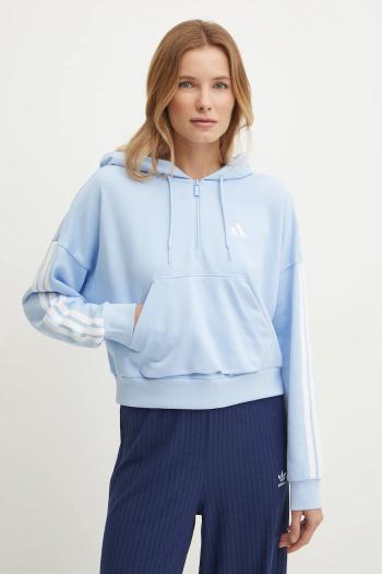 Mikina adidas Essentials dámska, s kapucňou, s nášivkou, JN1945