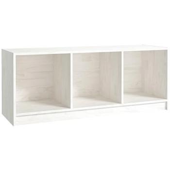 SHUMEE biely 104 × 33 × 41 cm masívne borovicové drevo (809961)