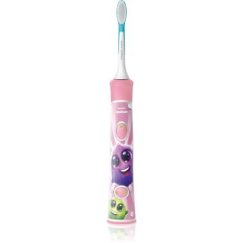 Philips Sonicare For Kids HX6352/42 Sonic Electric periuța de dinți pentru copii cu Bluetooth Pink 1 buc