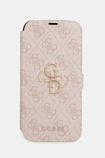 Puzdro na mobil Guess iPhone 16 Pro Max 6.9" ružová farba, GUBKP16X4GMGPI