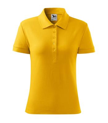 MALFINI Dámska polokošeľa Cotton - Žltá | XL