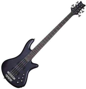 Schecter Stiletto Studio-8 See Thru Black Satin 6-strunová basgitara