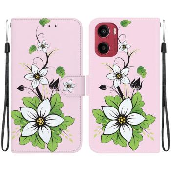 ART Peňaženkový kryt pre Motorola Moto G05 / Moto E15 LILY