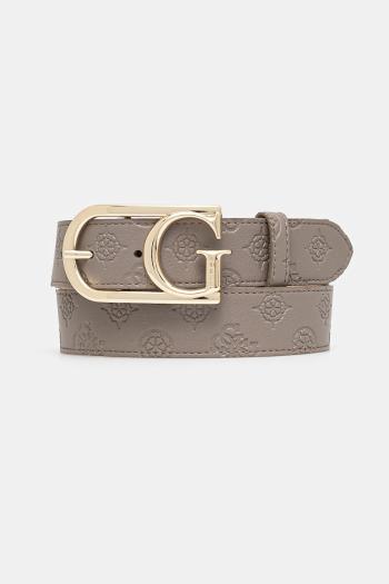 Opasok Guess ZARELA dámske, hnedá farba, BW9227 P5235