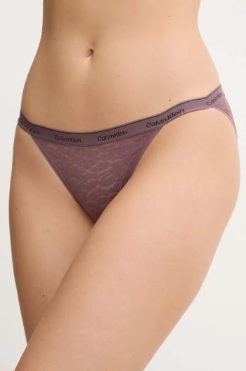 Nohavičky Calvin Klein Underwear červená farba, 000QD5213E