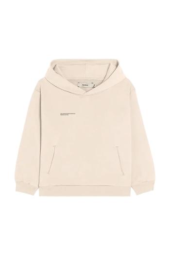 Mikina Pangaia KIDS' 365 MIDWEIGHT HOODIE béžová farba, s kapucňou, 10000428