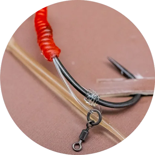 One more cast hotový náväzec meta terminal tackle all-in-1 rig fuzed leader leaderclip d-rig - veľkosť 4