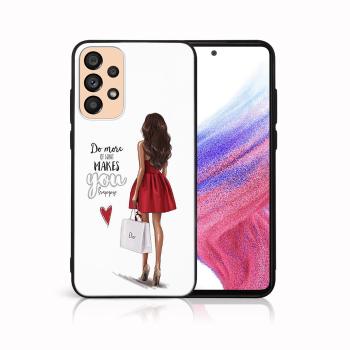 MY ART Ochranný obal Samsung Galaxy A53 5G -RED DRESS (137)