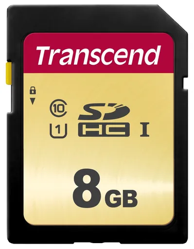 TRANSCEND SDHC karta 8GB 500S, UHS-I U1 (R:95/W:60 MB/s)