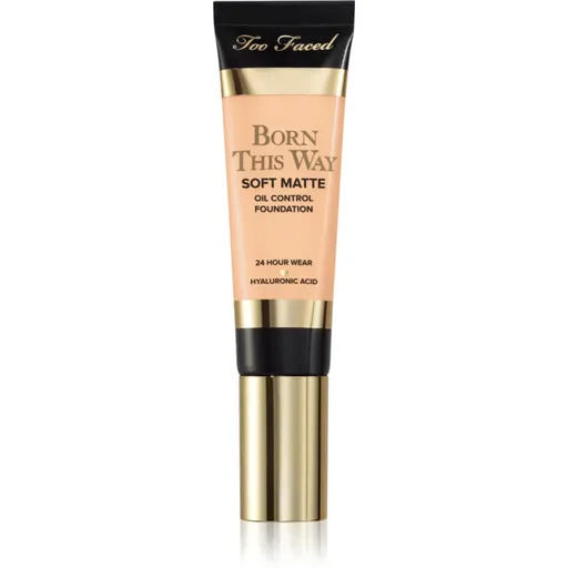 Too Faced Born This Way Soft Matte Foundation zmatňujúci make-up odtieň Almond 30 ml