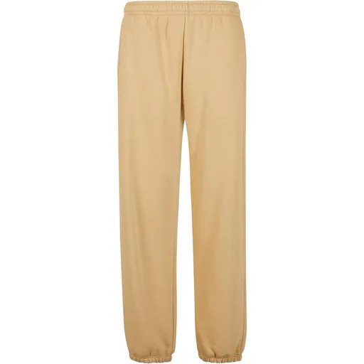 Build Your Brand Hebké pánske tepláky Fluffy - Béžová | XL