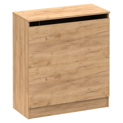 BETTY 2 perinové lôžko, zlatý remeselný dub