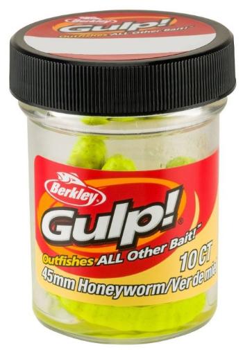 Berkley umelé nástrahy gulp honey worm-chartreuse 4,5 cm