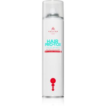 Kallos Hair Pro-Tox lak pre suché a poškodené vlasy 400 ml