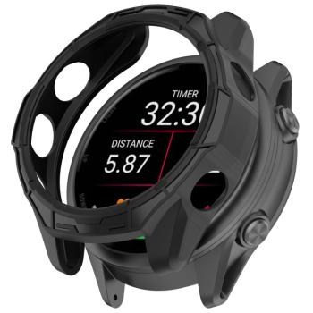 TPU HALF COVER Kryt pre Garmin Forerunner 970 čierny