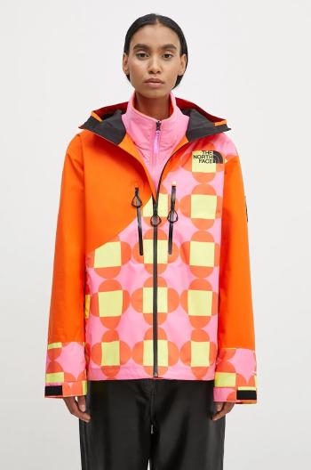 Bunda The North Face TNF x Yinka Ilori oranžová farba, prechodná, NF0A89U97EI1