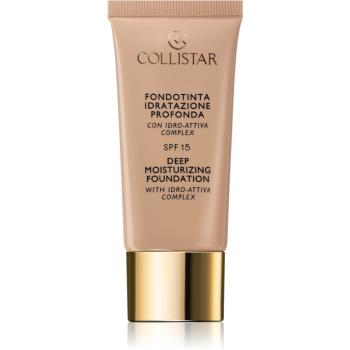 Collistar Deep Moisturizing Foundation hidratáló alapozó SPF 15 árnyalat 4 30 ml