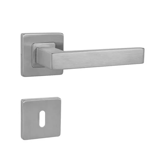 Klika Naturel Quadra HR, broušená nrz, WK QUADRAHRBN