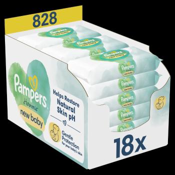 PAMPERS Harmónia New Baby Detské čistiace obrúsky 828 ks