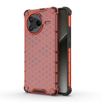 HONEYCOMB Ochranný kryt Xiaomi Poco F7 Pro červený