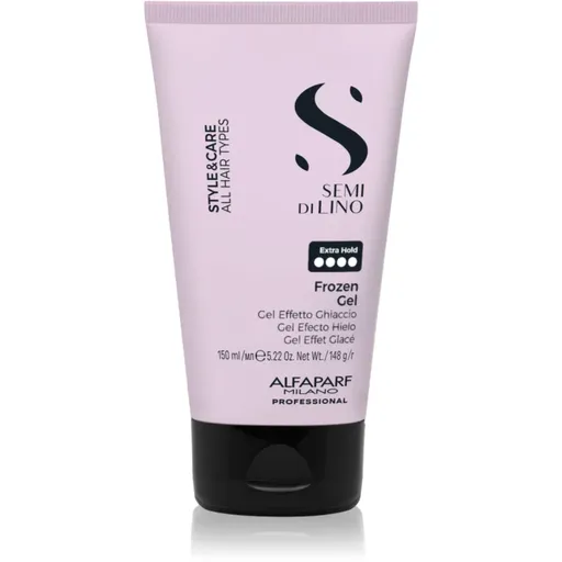 Alfaparf Milano Semi di Lino Style&Care Frozen gel stylingový gél s extra silnou fixáciou 150 ml