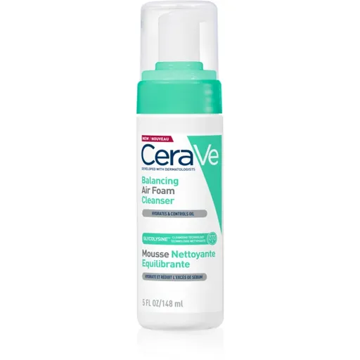 CeraVe Cleansers Balancing Air Foam Cleanser čistiaca pena pre normálnu až zmiešanú pleť 148 ml