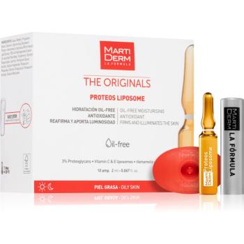 MartiDerm The Originals Proteos Liposome vyhladzujúca a rojasňujúca starostlivosť v ampulkách 10x2 ml