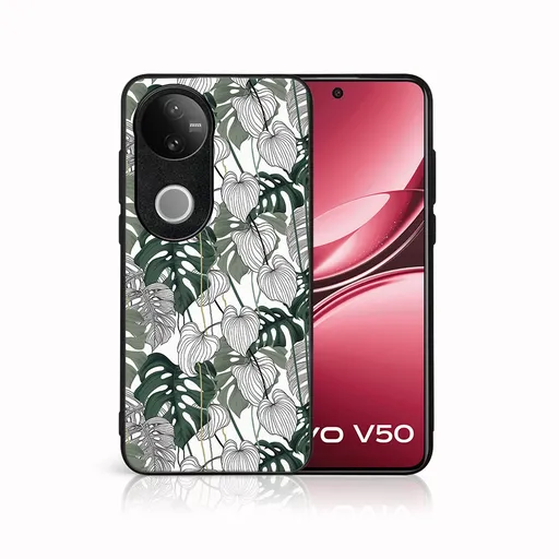 MY ART Ochranný kryt pre Vivo V50 5G LEAF (175)