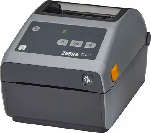Zebra ZD621d ZD6A042-D3EL02EZ DT, 8 dots/mm (203 dpi), label printer, RTC, USB, USB Host, RS232, BT, Ethernet, Wi-Fi, grey (Successor GC420t)