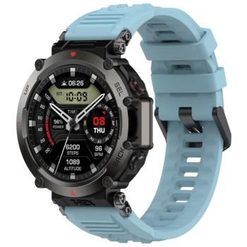 SILICONE Remienok pre Amazfit T-Rex Ultra svetlomodrý