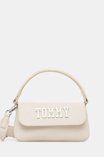 Kabelka Tommy Jeans béžová farba, AW0AW17391