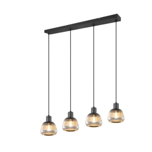 Trio Tarifa závesné svetlo čierna 362800432 TR362800432