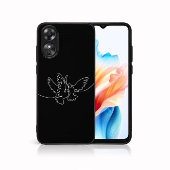 MY ART Ochranný kryt pre Oppo A38 WHITE DOVE (195)