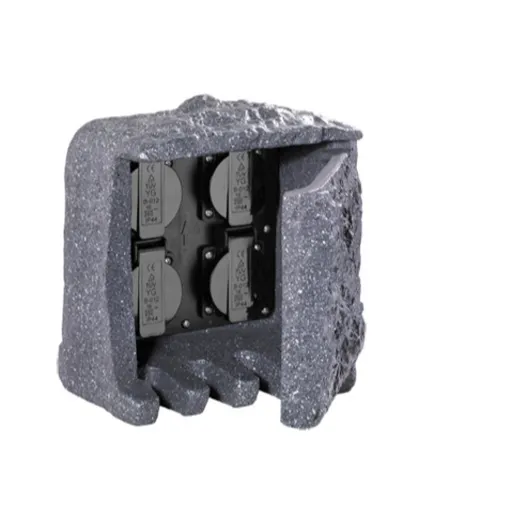 Trio Garden Socket záhradná zásuvka sivá 9962-11 TR9962-11