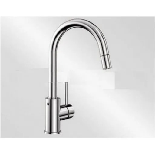 Blanco Mida-S drezová batéria s vyťahovacou sprškou chróm 521454