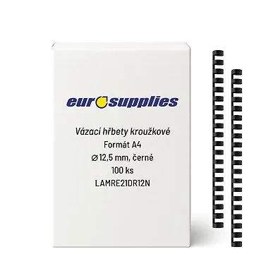 EUROSUPPLIES plastový čierny (lamre21dr12n)