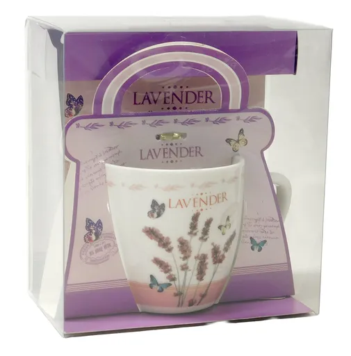 MAKRO - Hrnček keramický levanduľa