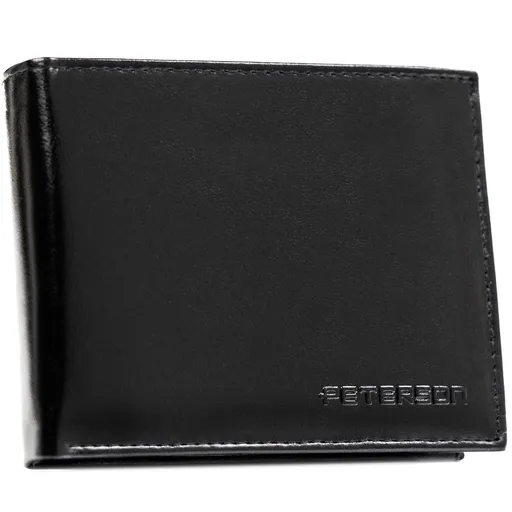 Pánska čierna peňaženka Peterson