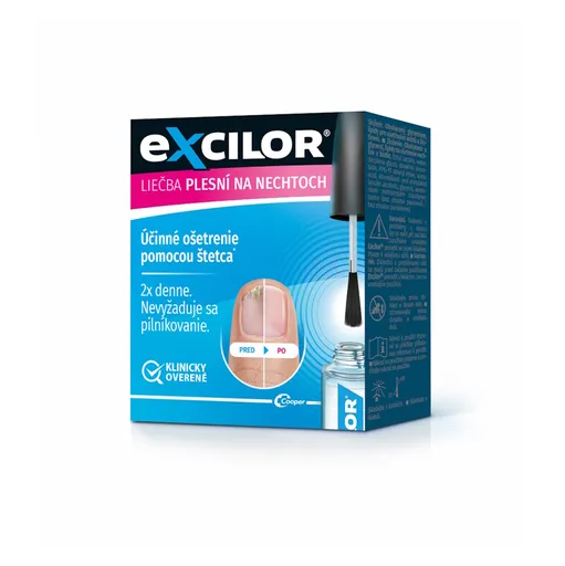 EXCILOR Lak na liečbu plesňových infekcií nechtov 3,3 ml