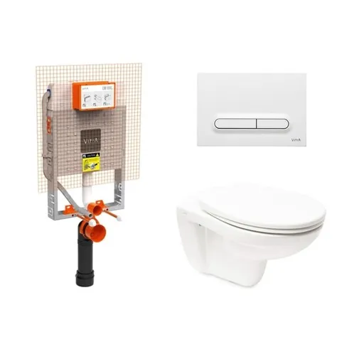 Závesný wc set Vitra Normus na zamurovanie SIKOVZW1
