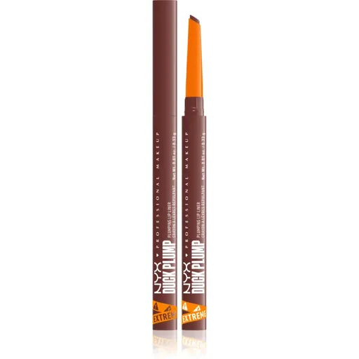 NYX Professional Makeup Duck Plump Liner ceruzka na pery so zväčšujúcim efektom odtieň Dash of Cocoa 0.33 g