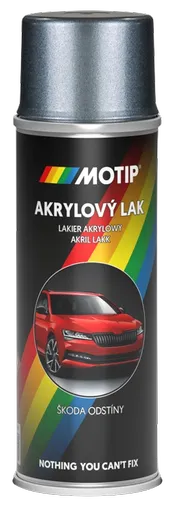 AUTOSPREJ ŠKODA - Metalíza na auto v spreji 465192 - šedá business 0,2 L