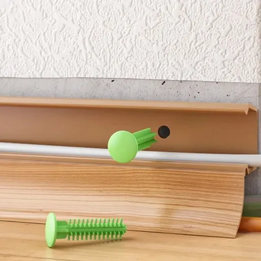 Hmoždinky pre PVC soklové lišty, 40 ks, NATNG0C00