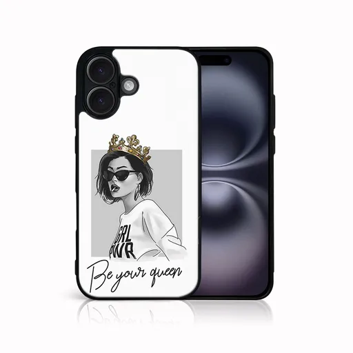 MY ART Ochranný kryt pre Apple iPhone 16 QUEEN (139)