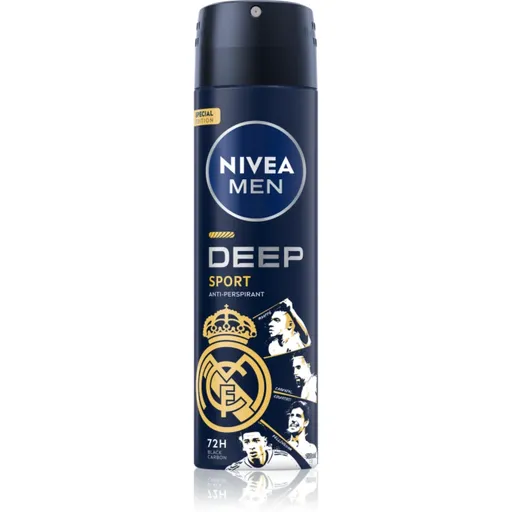 NIVEA MEN Real Madrid antiperspirant v spreji limitovaná edícia 150 ml