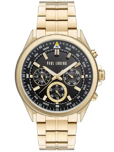 PÁNSKE HODINKY PAUL LORENS - PL20009B-1D1 (zg385d) + KRABIČKA,skl.