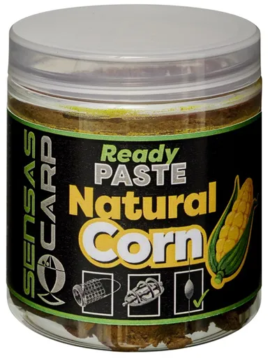 Sensas pasta ready paste 250 g - natural corn