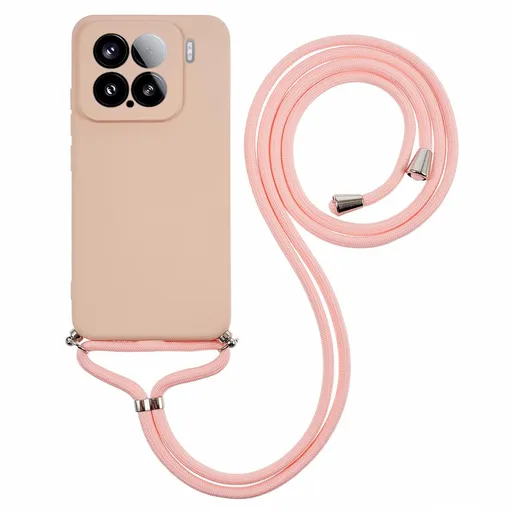 ROPE Kryt so šnúrkou Xiaomi 15 ružový