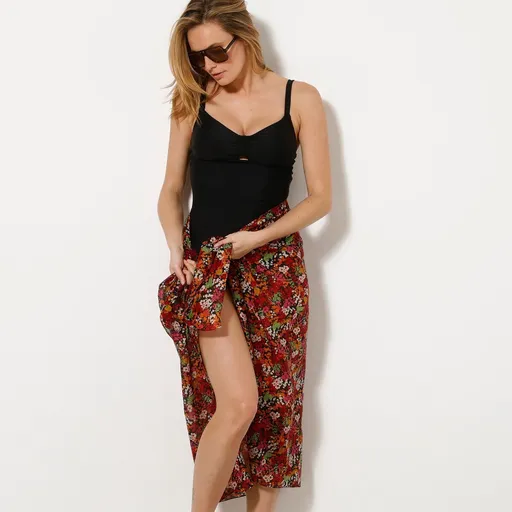 Pareo s farebnou potlačou