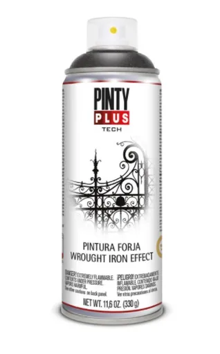 PINTY PLUS TECH - Kováčska farba v spreji cierny 400 ml